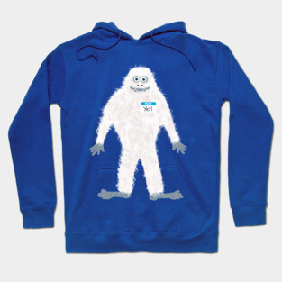Yeti at a Social Gethering Hoodie