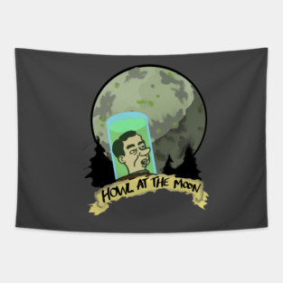Howl at the moon! Tapestry