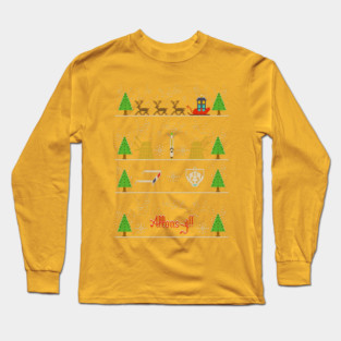 IT'S CHRISTMAS ALLONS-Y! Long Sleeve T-Shirt