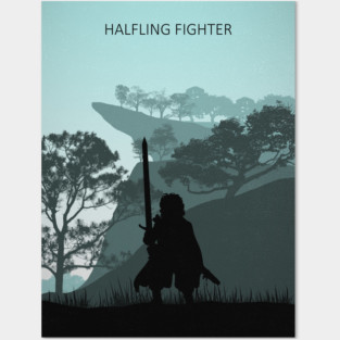 Halfling Fighter Posters and Art