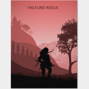 Halfling Rogue Posters and Art