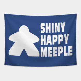 Shiny Happy Meeple Tapestry