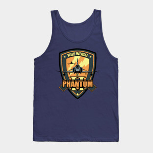 F-4 Phantom II Wild Weasel Tank Top