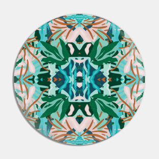 Jungle Abstraction / Wilderness Decor Pin