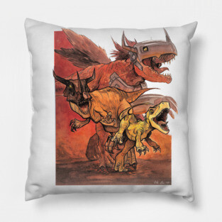 Evolution of Agumon Pillow