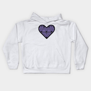 Haunted Mansion Heart Kids Hoodie