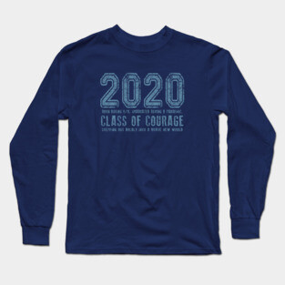 2020 Class of Courage - Blue Long Sleeve T-Shirt