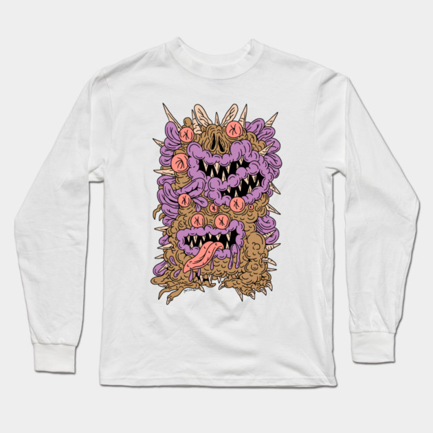 MONSTURD MONSTER Long Sleeve T-Shirt by Joey Souza