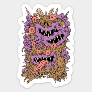 MONSTURD MONSTER Sticker