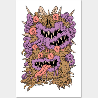 MONSTURD MONSTER Posters and Art