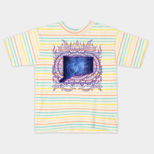 Connecticut Mandala Kids T-Shirt