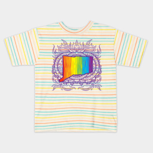 Connecticut Mandala Pride Kids T-Shirt