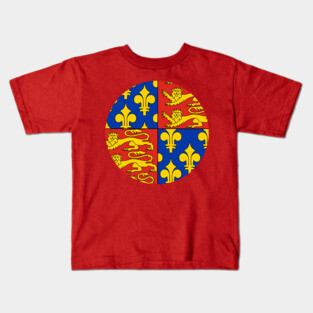 Angevin Coat of Arms Kids T-Shirt