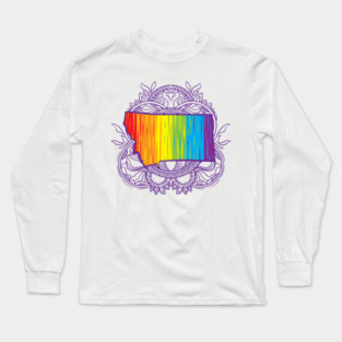 Montana Mandala Pride Long Sleeve T-Shirt