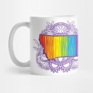 Montana Mandala Pride Mug