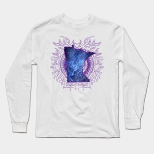 Minnesota Mandala Long Sleeve T-Shirt