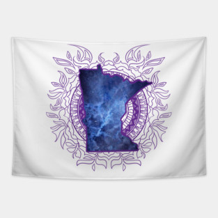 Minnesota Mandala Tapestry