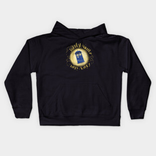 wibbly wobbly timey wimey Kids Hoodie