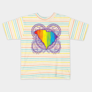 South Carolina Mandala Pride Kids T-Shirt