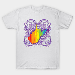 West Virginia Mandala Pride T-Shirt