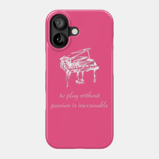Piano Player Phone Case