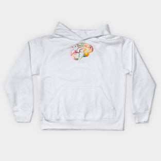 Brain anatomy Kids Hoodie