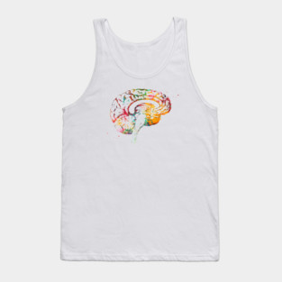 Brain anatomy Tank Top
