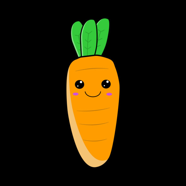 Cute Kawaii Carrot Kawaii Carrot Pin TeePublic