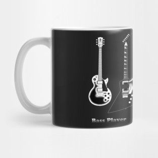Bass Guitar, bass player Mug