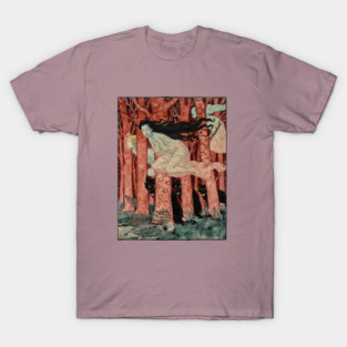 Three Women and Three wolves T-Shirt