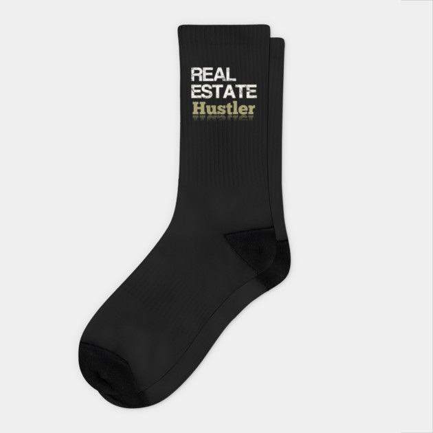 Real Estate Hustler Socks by REG