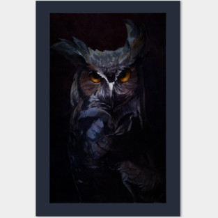 Owl Posters and Art