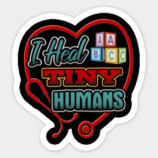 Pediatric Nurse Heal Tiny Humans Funny Magnet