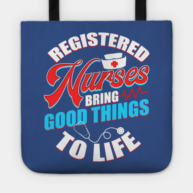 Registered Nurses Funny Humor RN Tote by creative