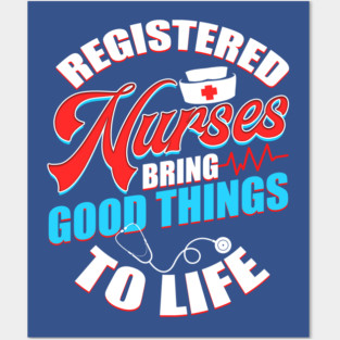 Registered Nurses Funny Humor RN Posters and Art