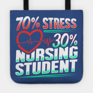 Nursing Student Funny Humor Nurse Tote