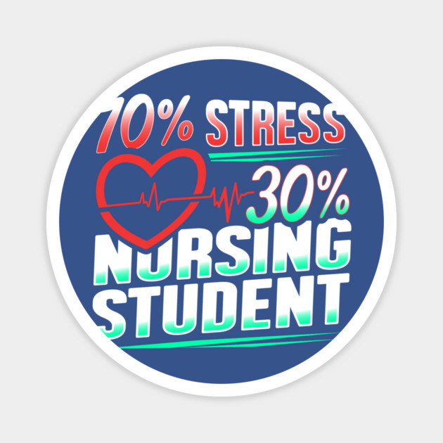 Nursing Student Funny Humor Nurse Magnet by creative