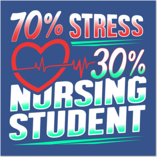 Nursing Student Funny Humor Nurse Posters and Art