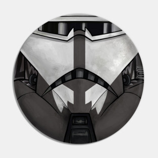 Commander Wolffe Mask Pin