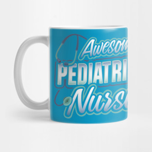 Awesome Pediatric Nurse Funny Humor Mug