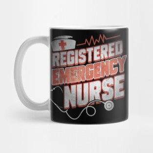 Emergency Nurse Funny Humor RN Mug