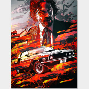 John Wick Ultimatum Posters and Art