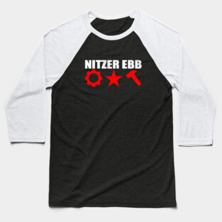 Nitzer Ebb - EBM Baseball T-Shirt