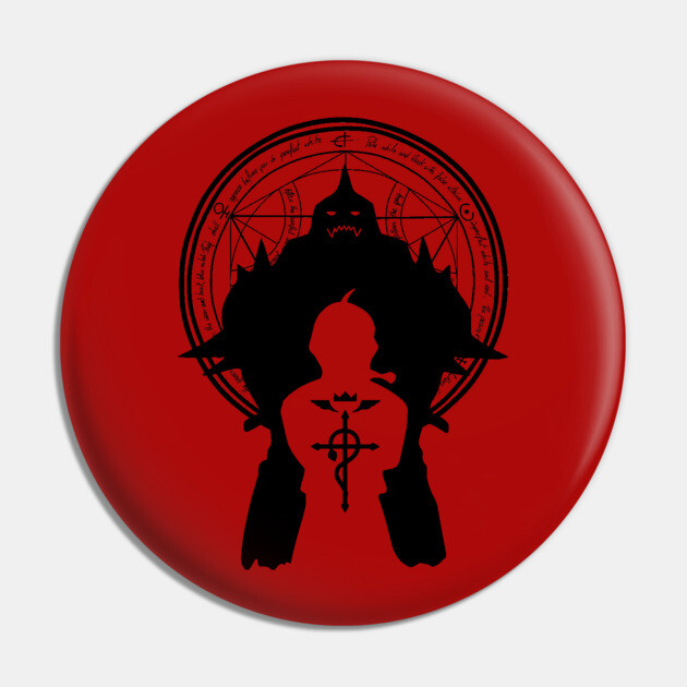 FMA Edward and Alphonse human transmutation circle Fullmetal