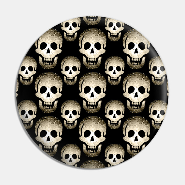 Laughing Skulls Pattern by Cheeky Witch Pin by Cheeky Witch