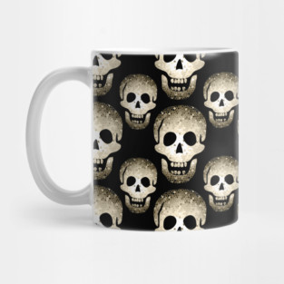 Laughing Skulls Pattern by Cheeky Witch Mug