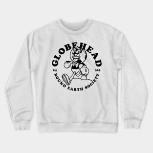Globehead - Round Earth Society Crewneck Sweatshirt