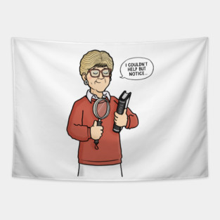 Jessica Fletcher - Murder She Wrote Tapestry