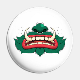 Khmer Giant Mouth Pin