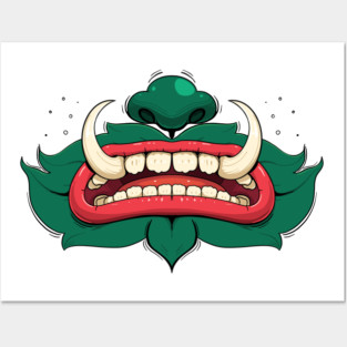 Khmer Giant Mouth Posters and Art